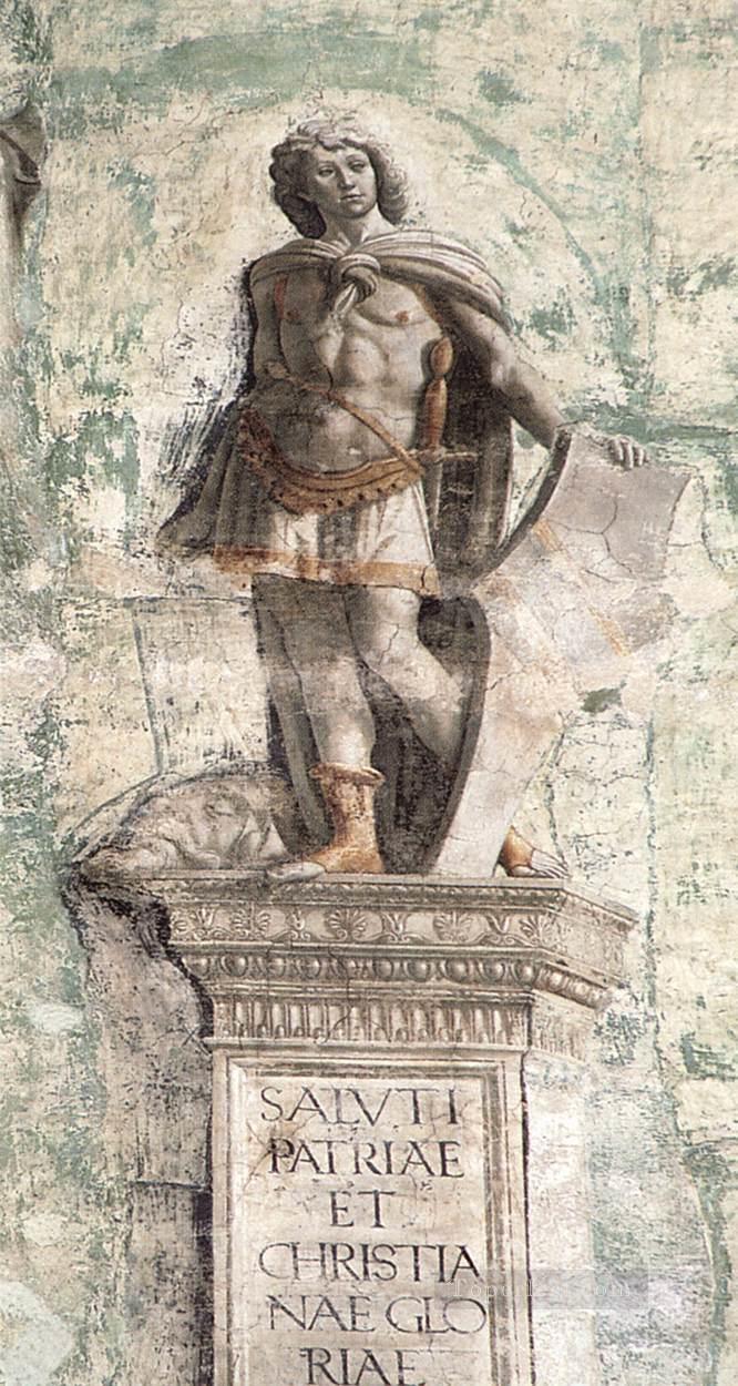 デヴィッド・ルネサンス フィレンツェ ドメニコ・ギルランダイオ油絵